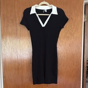 Black and White Women's Dress